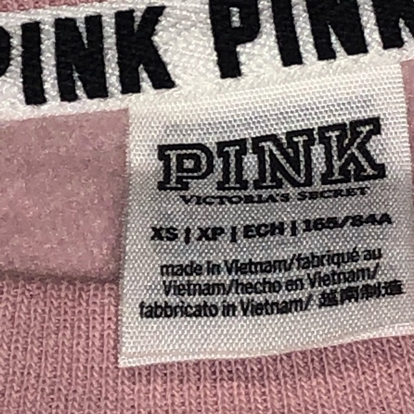 VICTORIA SECRET SWEATSHIRT “Pink” XS - Picture 2 of 4